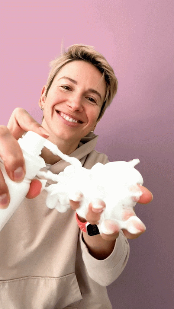 light pink nckg foaming pump foaming pump